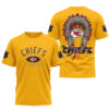 Kansas City Chiefs Football Native American Heritage Month Unisex 3D Shirt