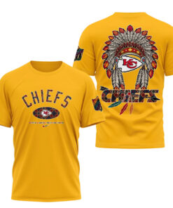Kansas City Chiefs Football Native American Heritage Month Unisex 3D Shirt