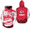 Kansas City Chiefs Give Me Eyes Halloween Hoodie Zip Up Hoodie Fleece Nla022810