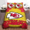 Kansas City Chiefs Golden Glory Bedding Set