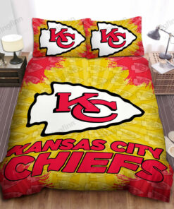 Kansas City Chiefs Golden Glory Bedding Set
