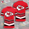 Kansas City Chiefs Gridiron Retro Stripe Jersey Shirt
