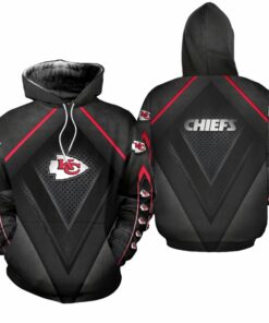 Kansas City Chiefs Grille Patterns Limited Edition Hoodie Zip Hoodie Size New057310