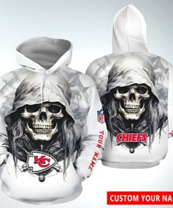 Kansas City Chiefs Grim Reaper Custom Hoodie