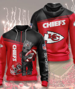 Kansas City Chiefs Groot Game Day 3D Hoodie