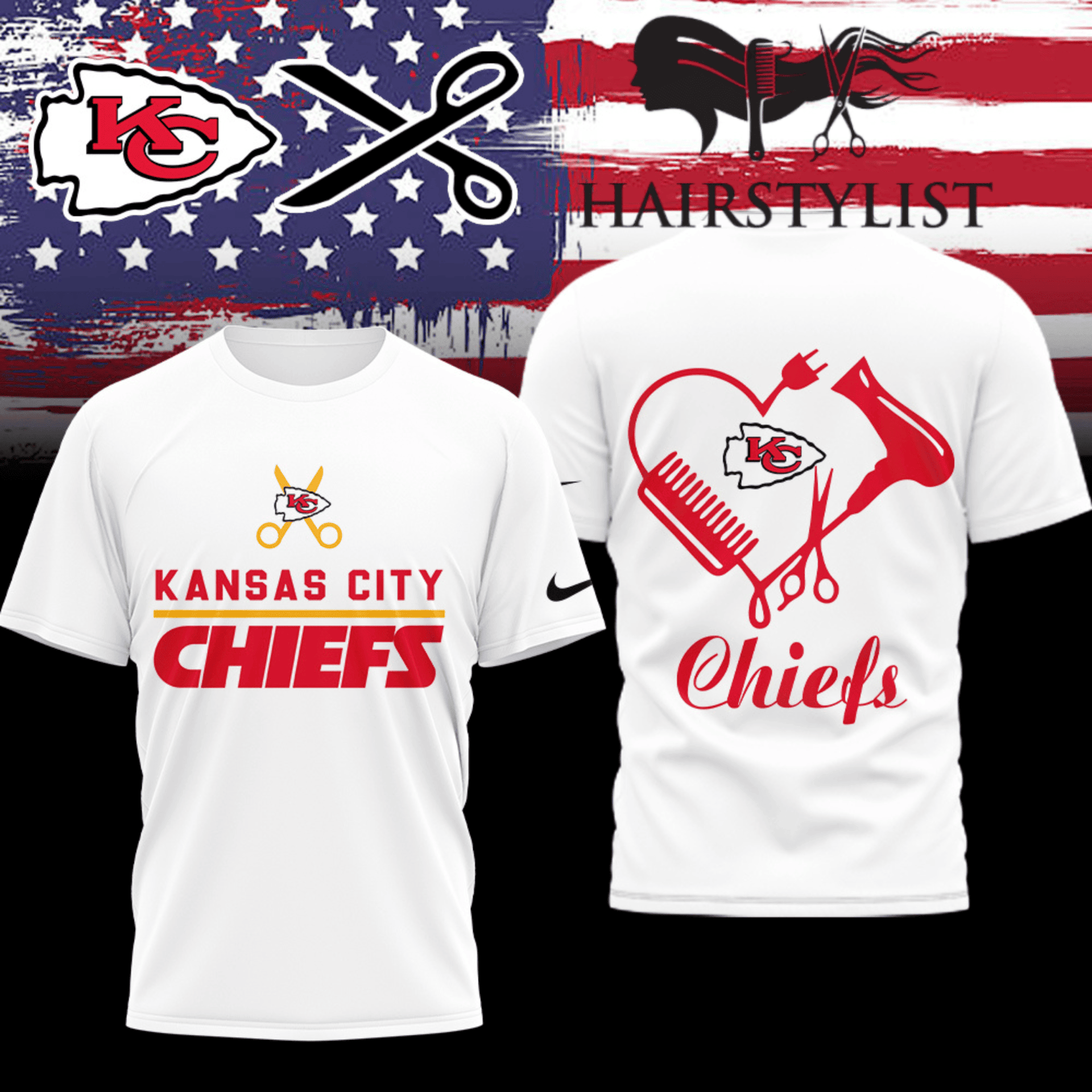 Kansas City Chiefs Hair Stylist Shirt