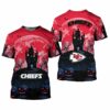 Kansas City Chiefs Halloween Background Edition Unisex T-Shirts Nla028910