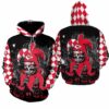 Kansas City Chiefs Halloween Clown Hoodie Zip Up Hoodie Nla025210