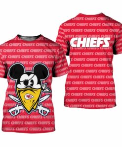 Kansas City Chiefs Halloween Evil Mickey Limited Editiont-Shirts New041910