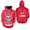 Kansas City Chiefs Halloween Hellraiser Ii Hoodie Zip Up Hoodie Nla028210