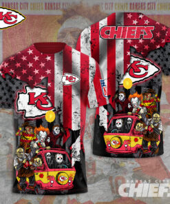 Kansas City Chiefs Halloween Horror Legends Tailgate Shirt