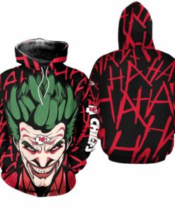 Kansas City Chiefs Halloween Joker Hoodie Zip Up Hoodie Nla028510