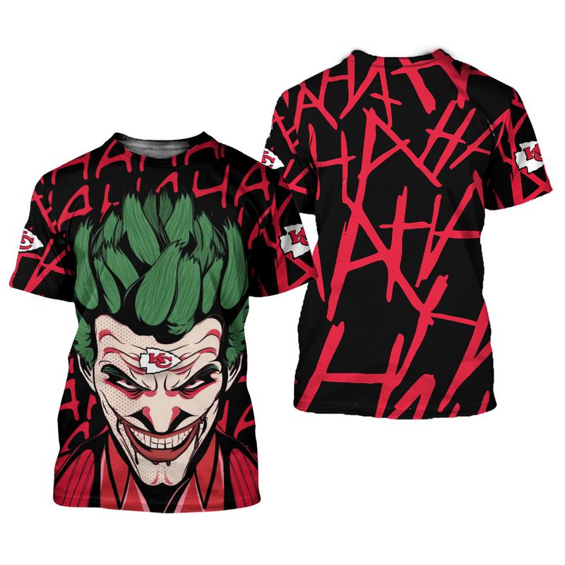 Kansas City Chiefs Halloween Joker Limited Edition Unisex T-Shirts Nla028510