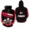 Kansas City Chiefs Halloween Mickey Hoodie Zip Up Hoodie Nla028610