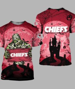 Kansas City Chiefs Halloween Mummy Limited Edition Unisex T-Shirts Nla028010