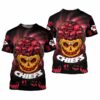 Kansas City Chiefs Halloween Pumpkin Limited Edition Unisex T-Shirts Nla026110