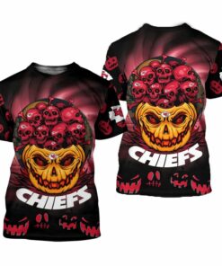 Kansas City Chiefs Halloween Pumpkin Limited Edition Unisex T-Shirts Nla026110