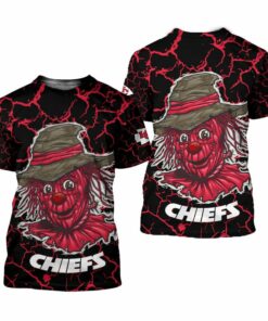 Kansas City Chiefs Halloween Scarecrow Edition Unisex T-Shirts Nla026710