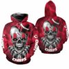 Kansas City Chiefs Halloween Skull Clown Hoodie Zip Up Hoodie Fleece Nla029210