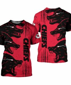 Kansas City Chiefs Halloween Wolf Limited Edition Unisex T-Shirts Nla027510