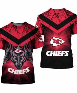 Kansas City Chiefs Halloween Wolf Limited Edition Unisex T-Shirts Nla028310