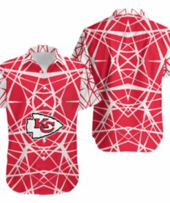 Kansas City Chiefs Hawaiian Shirt and Shorts Summer NLA005010