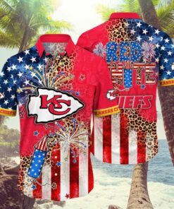 Kansas City Chiefs Hawaiian Shirt Independence Day