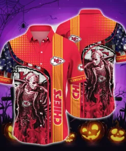 Kansas City Chiefs Hawaiian Sunset Warrior Shirt