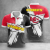 Kansas City Chiefs Classic Stripe 3D Polo Shirt
