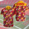 Kansas City Chiefs Hibiscus Yellow Bloom Hawaiian Shirt