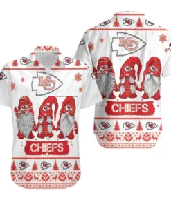 Kansas City Chiefs Holiday Gnomes Hawaiian Shirt