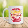 Kansas City Chiefs I'm So Glad You're My Dad Mug