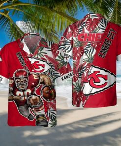 Kansas City Chiefs Island Warrior Hawaiian Shirt