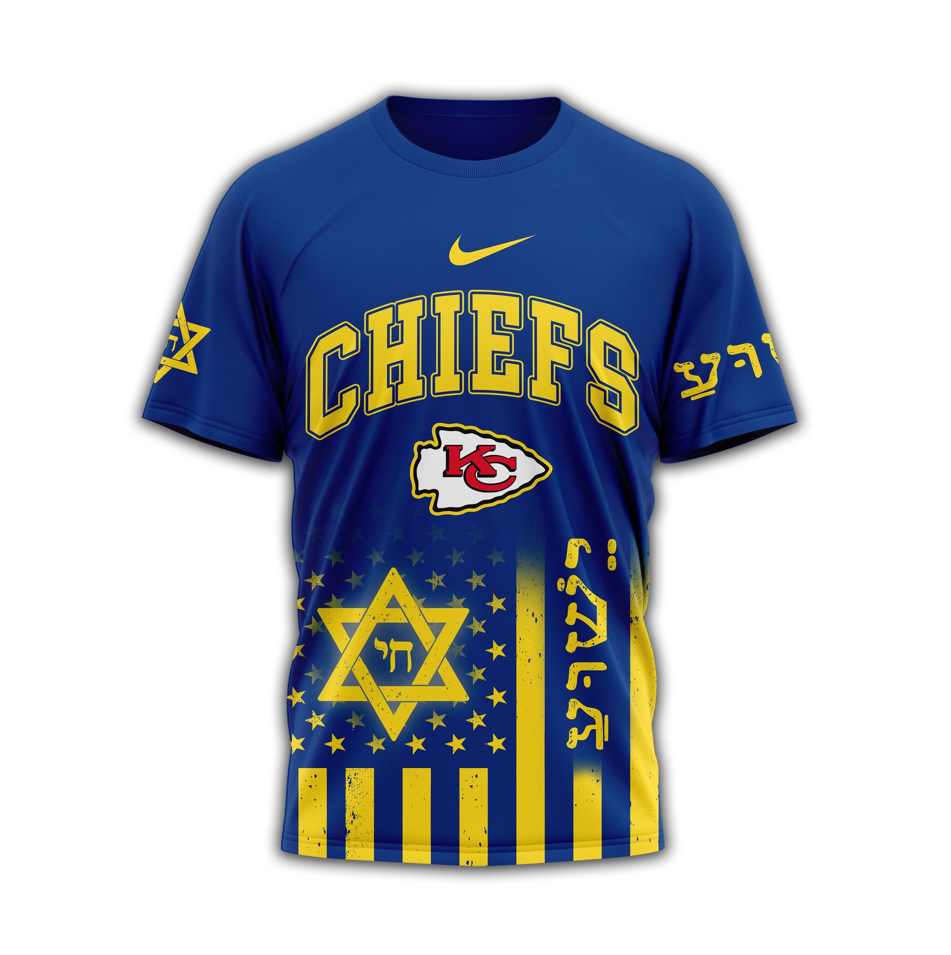 Kansas City Chiefs Jewish Heritage Shirt - Image 2