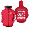 Kansas City Chiefs Just A Girl In Love Limited Edition Hoodie Zip Hoodie Unisex Size New017910