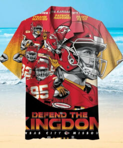 Kansas City Chiefs Kingdom Defenders Hawaiian Shirt