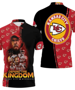 Kansas City Chiefs Kingdom Guardians 3D Polo Shirt