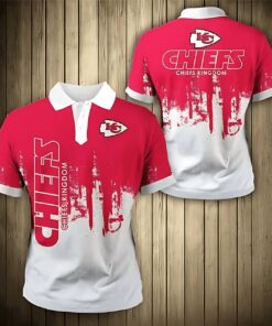 Kansas City Chiefs Kingdom Pride Red and White Polo Shirt