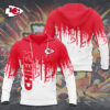 Kansas City Chiefs Kingdom Red Splash Game Day Hoodie