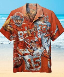 Kansas City Chiefs Legends Hawaiian Shirt