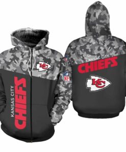 Kansas City Chiefs Limited Edition All Over Print Full 3d Hoodie Adult Sizes S - 5xl Gts002184