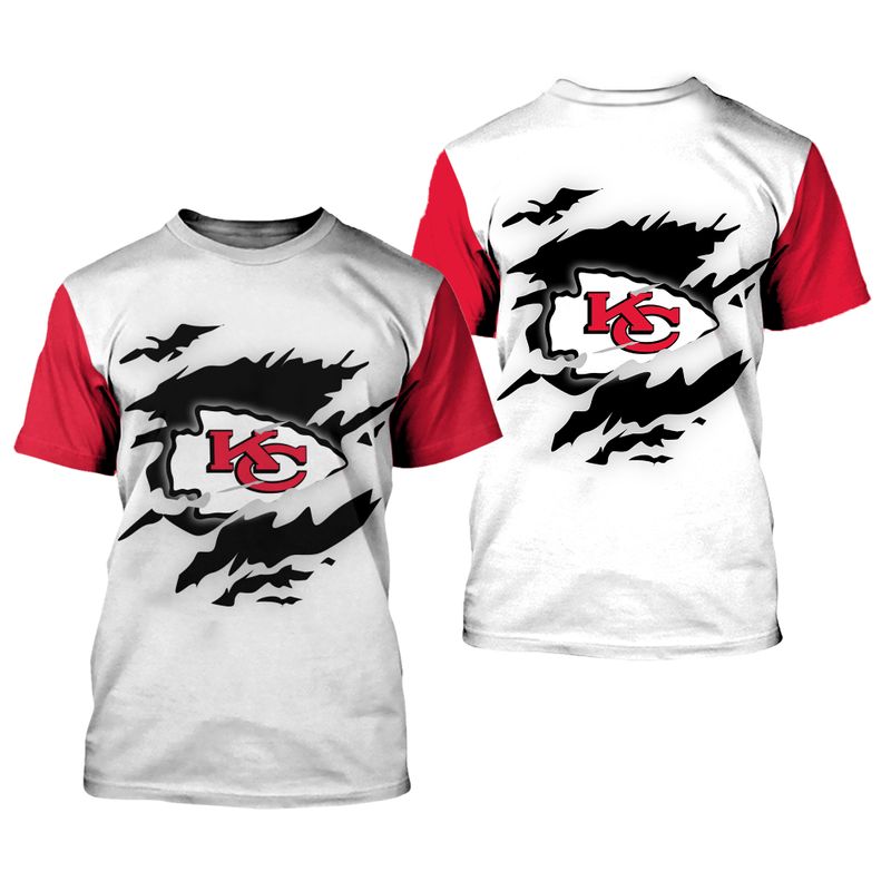 Kansas City Chiefs Limited Edition All Over Print T-Shirts Size S-5xl New003810
