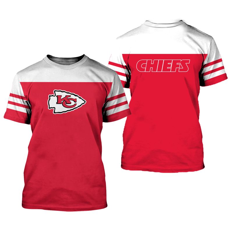 Kansas City Chiefs Limited Edition All Over Print T-Shirts Size S-5xl New017210