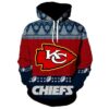 Kansas City Chiefs Limited Edition Over Print Full 3d Hoodie S - 5xl