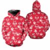 Kansas City Chiefs Limited Edition Skull And Weed Leaves Hoodie Zip Hoodie Size New057110