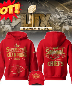 Kansas City Chiefs LIX Super Bowl 2025 Hoodie