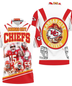 Kansas City Chiefs Mahomes Powerhouse 3D Polo Shirt