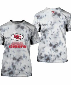 Kansas City Chiefs Marble Tie-Dye Shirt