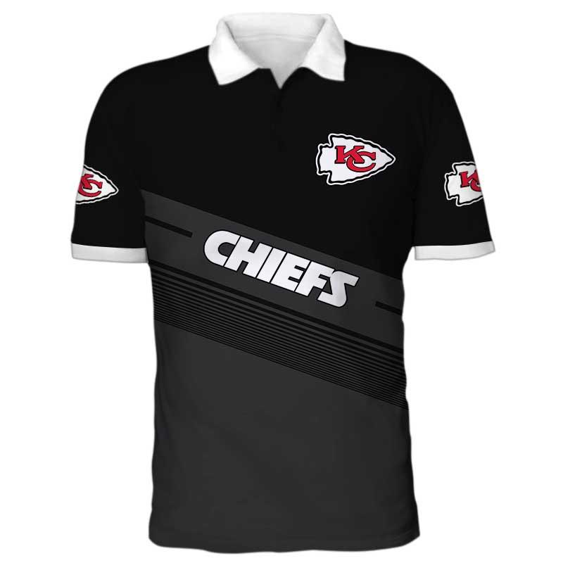 Kansas City Chiefs Men's And Women's All Over Full 3d T-Shirts