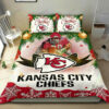 Kansas City Chiefs Merry Christmas Bedding Set
